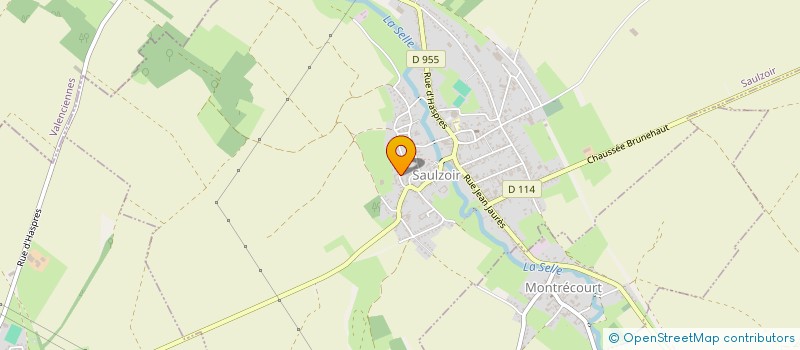 localisation de l'entreprise MONSIEUR STEEVE BRUNET  RAUCOURT-AU-BOIS