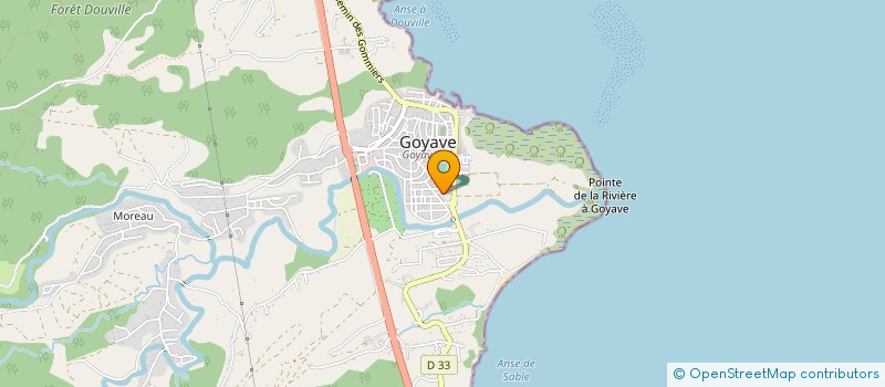 localisation de l'entreprise MONSIEUR STEEVE BRUTE à GOYAVE