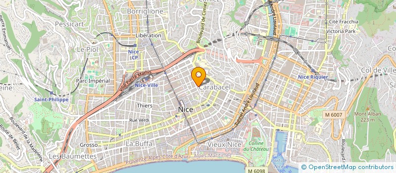 localisation de l'entreprise MONSIEUR STEEVE CARLES à NICE
