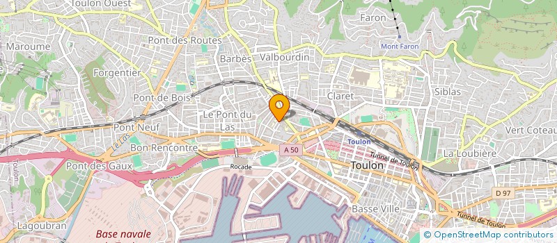 localisation de l'entreprise MONSIEUR STEEVE CERDEIRA  TOULON