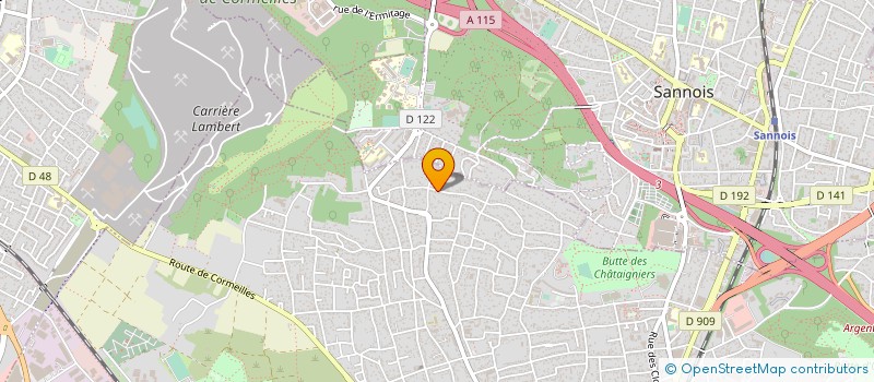 localisation de l'entreprise MONSIEUR STEEVE CHEVRY à ARGENTEUIL