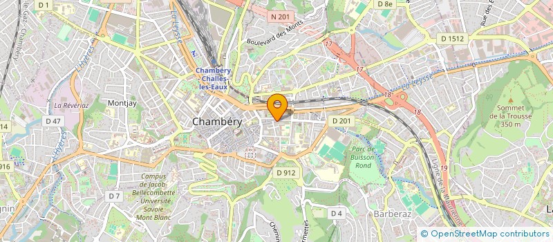 localisation de l'entreprise MONSIEUR STEEVE CHICOT  CHAMBERY