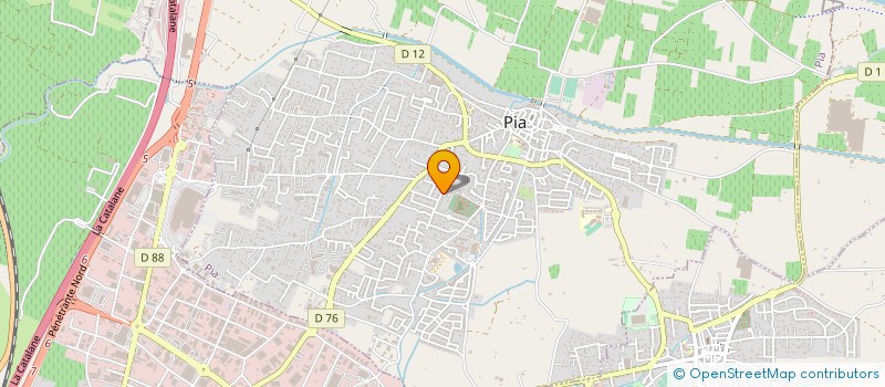 localisation de l'entreprise MONSIEUR STEEVE CLAUDI  PIA