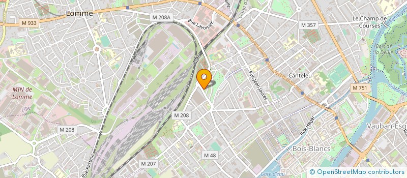 localisation de l'entreprise MONSIEUR STEEVE CLUPPEL  LILLE