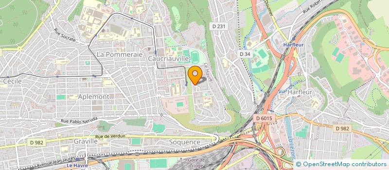 localisation de l'entreprise MONSIEUR STEEVE COQUELIN  LE HAVRE