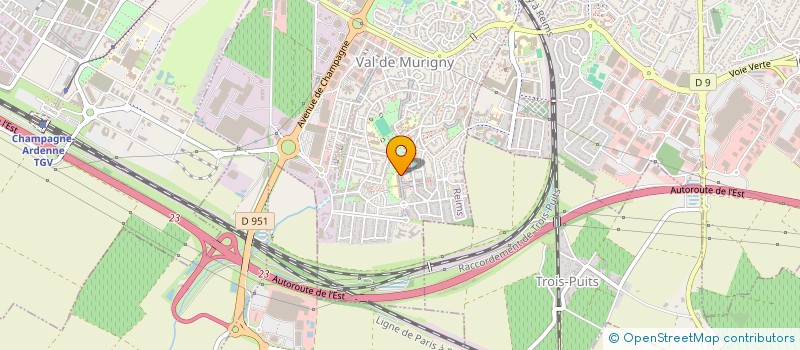 localisation de l'entreprise MONSIEUR STEEVE COULMIER  REIMS