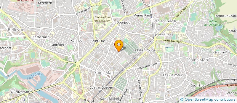 localisation de l'entreprise MONSIEUR STEEVE CRIQUET à BREST