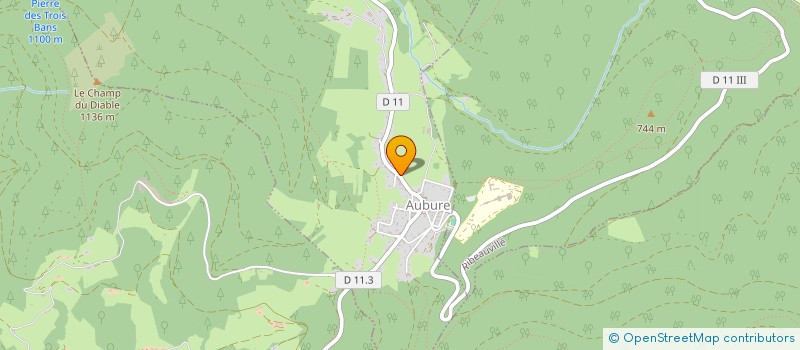 localisation de l'entreprise MONSIEUR STEEVE DA COSTA  AUBURE