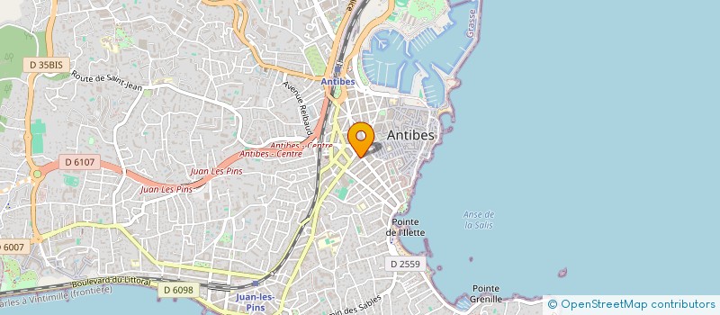 localisation de l'entreprise MONSIEUR STEEVE DE BRUYNE à ANTIBES