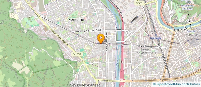 localisation de l'entreprise MONSIEUR STEEVE DECHAMPS  FONTAINE