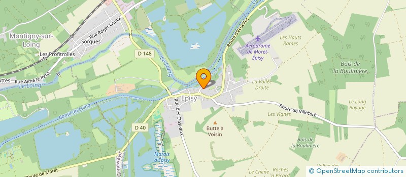 localisation de l'entreprise MONSIEUR STEEVE DEHAND  MORET-LOING-ET-ORVANNE