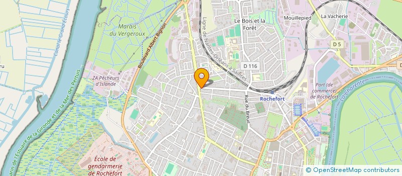 localisation de l'entreprise MONSIEUR STEEVE DEMAY  ROCHEFORT