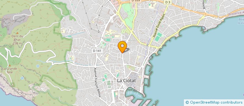 localisation de l'entreprise MONSIEUR STEEVE DI-MACCIO à LA CIOTAT
