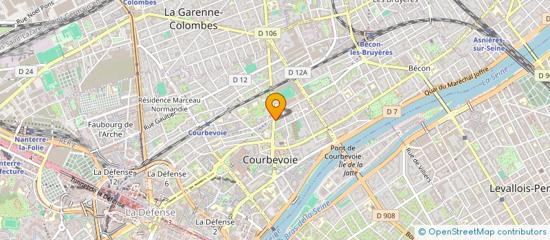 localisation de l'entreprise MONSIEUR STEEVE DOUIB à COURBEVOIE