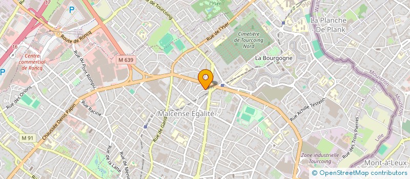 localisation de l'entreprise MONSIEUR STEEVE DRUART  WATTRELOS