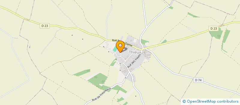 localisation de l'entreprise MONSIEUR STEEVE DUHAMEL  THIEUX