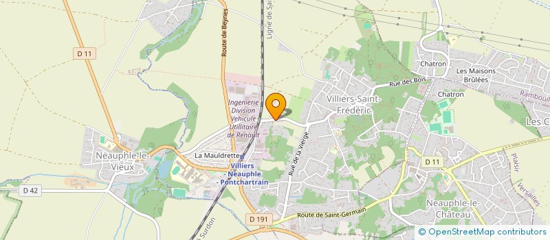localisation de l'entreprise MONSIEUR STEEVE DUJARDIN à VILLIERS-SAINT-FREDERIC