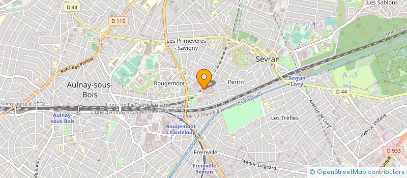 localisation de l'entreprise MONSIEUR STEEVE ECLAR à SEVRAN