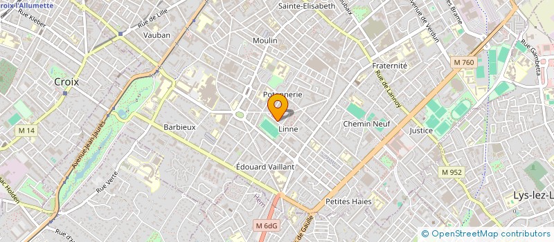 localisation de l'entreprise MONSIEUR STEEVE ENAUD  ROUBAIX