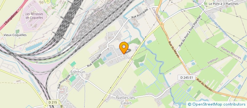 localisation de l'entreprise MONSIEUR STEEVE GAILLARD  FRETHUN