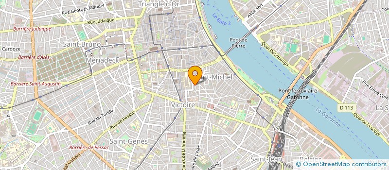 localisation de l'entreprise MONSIEUR STEEVE GALAS  BORDEAUX