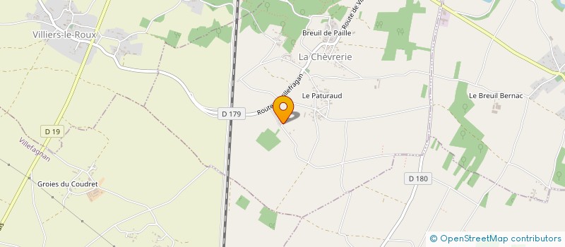 localisation de l'entreprise MONSIEUR STEEVE GEOFFROY à LA CHEVRERIE