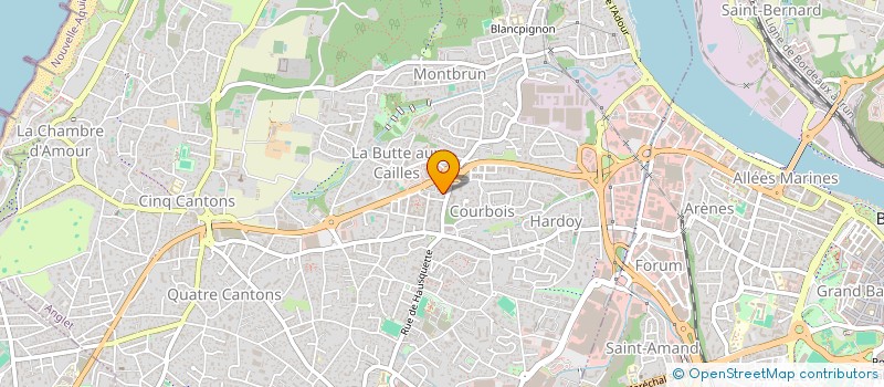 localisation de l'entreprise MONSIEUR STEEVE GOUYER à ANGLET
