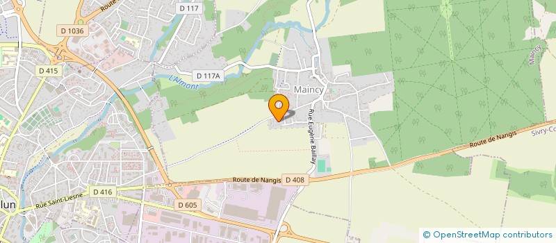 localisation de l'entreprise MONSIEUR STEEVE GWETH-BIHOND  MAINCY