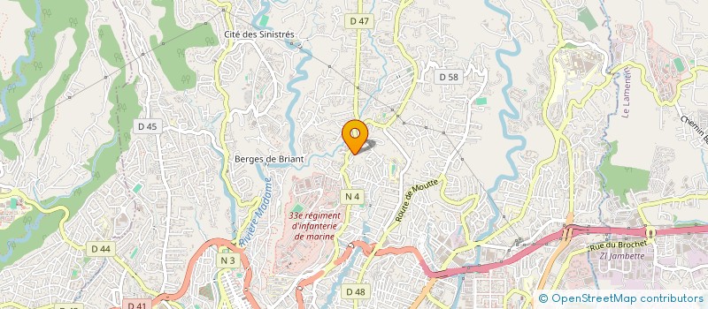 localisation de l'entreprise MONSIEUR STEEVE HERELLE  FORT-DE-FRANCE