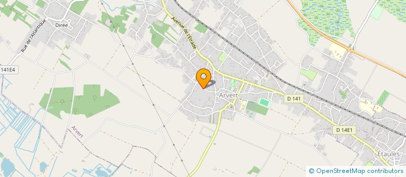 localisation de l'entreprise MONSIEUR STEEVE HERVE  ARVERT