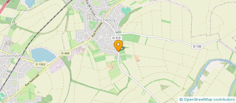 localisation de l'entreprise MONSIEUR STEEVE HOFSTETTER  RSCHWOOG