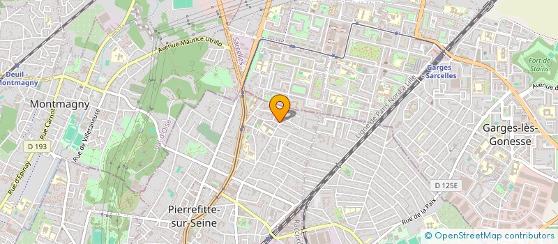 localisation de l'entreprise MONSIEUR STEEVE HOMESPUN à PIERREFITTE-SUR-SEINE