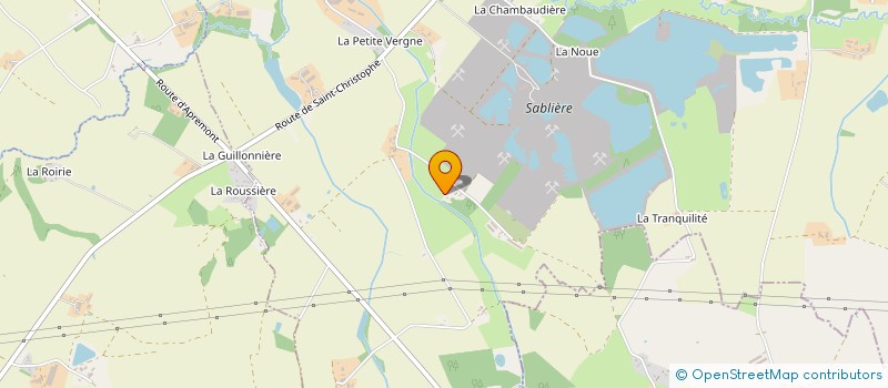 localisation de l'entreprise MONSIEUR STEEVE HUVELIN à SAINT-CHRISTOPHE-DU-LIGNERON