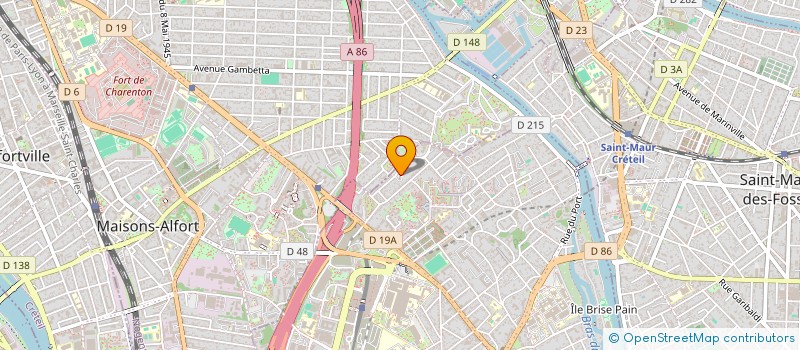 localisation de l'entreprise MONSIEUR STEEVE JEAN-ALPHONSE  CRETEIL