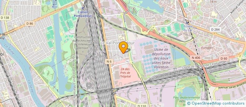 localisation de l'entreprise MONSIEUR STEEVE JEAN-LOUIS à VALENTON