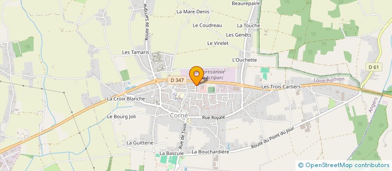 localisation de l'entreprise MONSIEUR STEEVE JEFFRARD  LOIRE-AUTHION