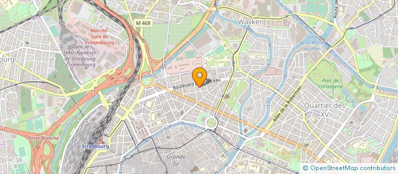 localisation de l'entreprise MONSIEUR STEEVE JOSCH à STRASBOURG