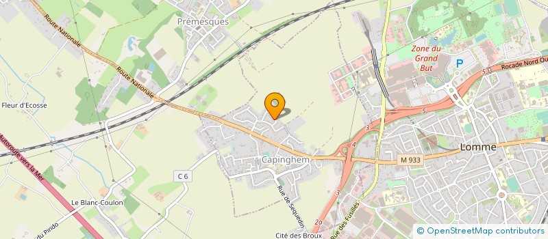 localisation de l'entreprise MONSIEUR STEEVE LANGERAERT à LILLE
