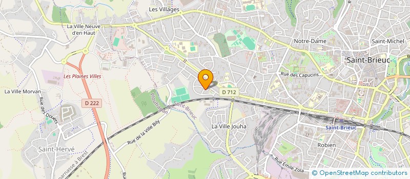 localisation de l'entreprise MONSIEUR STEEVE LE NEDELEC à SAINT-BRIEUC