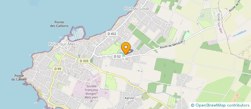 localisation de l'entreprise MONSIEUR STEEVE LEBEL  PIRIAC-SUR-MER