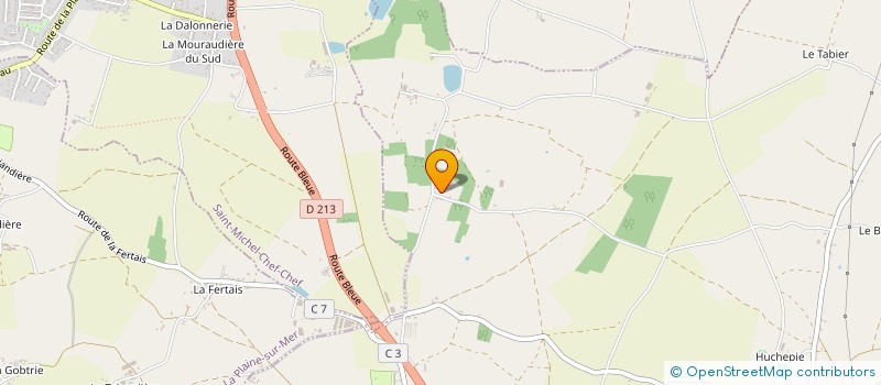 localisation de l'entreprise MONSIEUR STEEVE LEFEUVRE  PORNIC