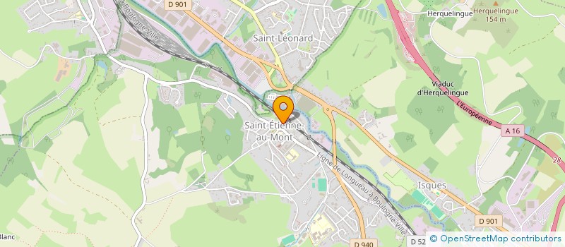 localisation de l'entreprise MONSIEUR STEEVE LENNE  SAINT-ETIENNE-AU-MONT