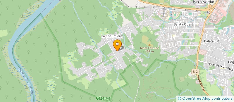 localisation de l'entreprise MONSIEUR STEEVE MARIE  MATOURY
