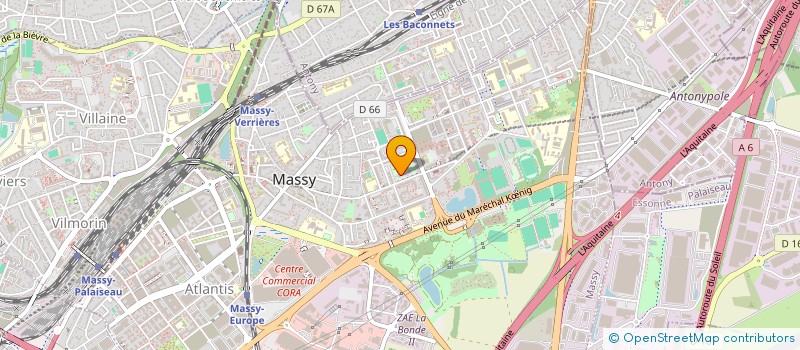localisation de l'entreprise MONSIEUR STEEVE MASSENA à MASSY