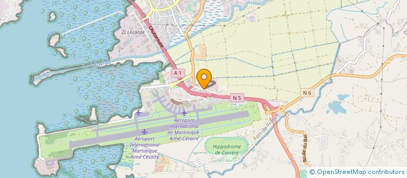 localisation de l'entreprise MONSIEUR STEEVE MICHEL  LE LAMENTIN