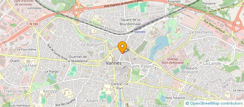 localisation de l'entreprise MONSIEUR STEEVE MIQUEL à VANNES