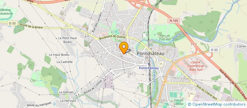 localisation de l'entreprise MONSIEUR STEEVE MORIS  PONTCHATEAU