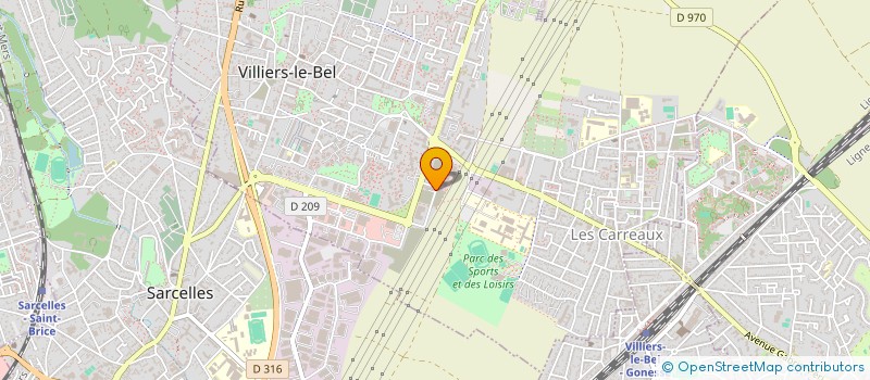 localisation de l'entreprise MONSIEUR STEEVE NOUPOHM  VILLIERS-LE-BEL