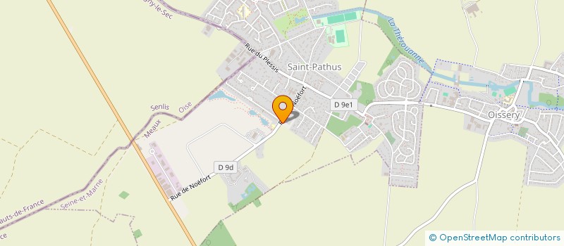 localisation de l'entreprise MONSIEUR STEEVE OZAVINAULT  SAINT-PATHUS