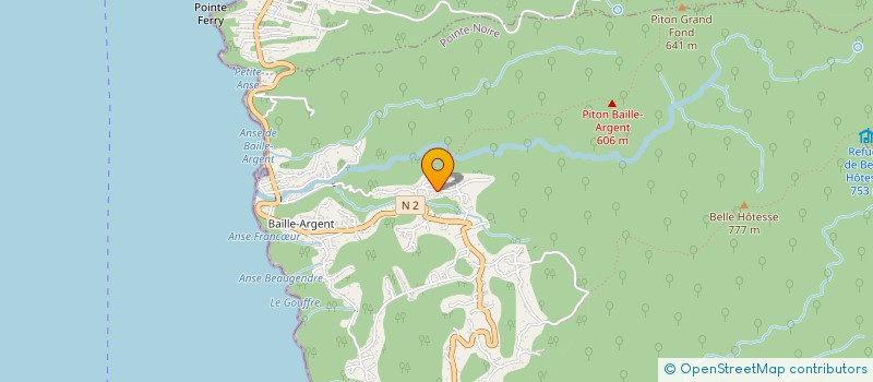 localisation de l'entreprise MONSIEUR STEEVE PANDOLF  POINTE NOIRE